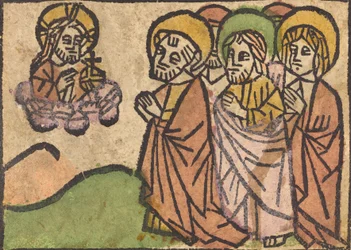 Christus erscheint den Aposteln, ca. 1460-1470