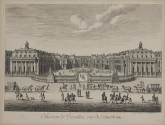 Schloss Versailles im Jahr 1682, 1682