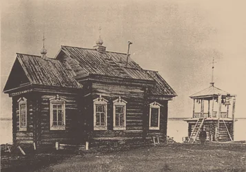 Kirche der Darstellung der seligen Jungfrau Maria, Dudinka, 1910er Jahre