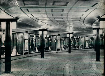 Verkehrsbereich der Piccadilly Circus Station, 1929