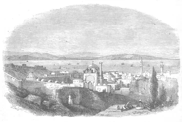 Stadt und Bucht von Akkon