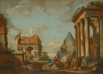 Klassische Landschaft, um 1750