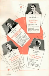 Cocktailrezepte, um 1935 1935.