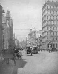 Collins Street, Melbourne, 19. Jahrhundert