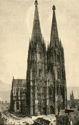 Kölner Dom, 1890