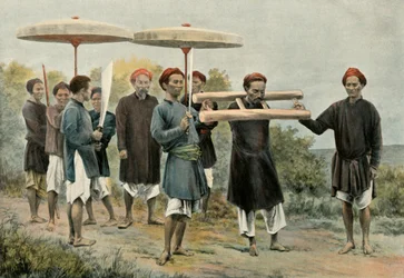 Der Verurteilte auf dem Weg zur Bestrafung, 1900