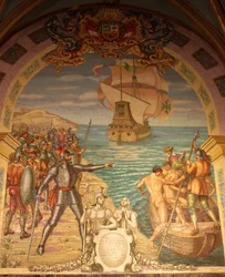 Eroberung von Peru durch Francisco Pizarro