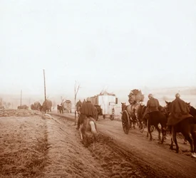 Konvoi, Genicourt, Nordfrankreich, 1916