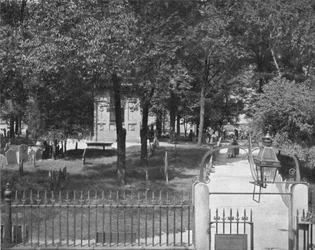 Copps Hill Friedhof, Boston, USA