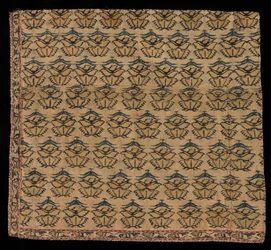 Eckfragment eines Schals