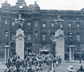 Krönung von König Georg V. und Königin Mary, London, 1911