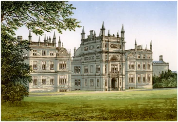 Corsham Court, Wiltshire, Heim von Lord Methuen, ca. 1880