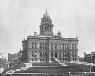 Gerichtsgebäude, Omaha, Nebraska, USA, ca. 1900