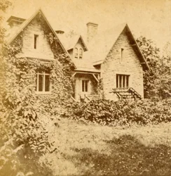 Milchhäuschen, Prospect Park, Brooklyn, N.Y., ca. 1880er Jahre