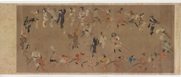Tanzen des Bon Odori, Edo-Periode
