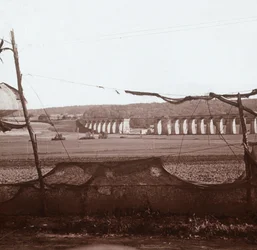 Dannemarie-Viadukt, Nordfrankreich, um 1914-1918