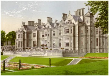 Dartrey, County Monaghan, Irland, Heimat des Earl of Dartrey, ca. 1880