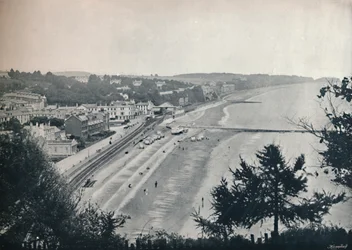 Dawlish - Gesamtansicht, 1895
