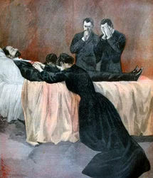 Tod von Marie François Sadi Carnot, Präsident der Dritten Französischen Republik, 1894