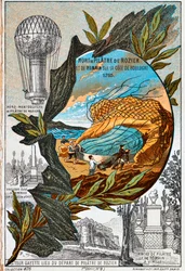 Tod von Pilâtre de Rozier und Romain, 1785 1890er Jahre