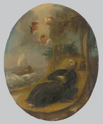 Tod des Heiligen Franz von Assisi