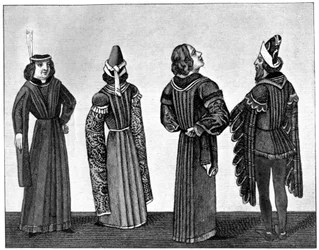 Entwicklung des Ärmels, 15. Jahrhundert, 1910