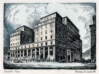 Devonshire House, Berkeley Street, London, ca. 1910-1929