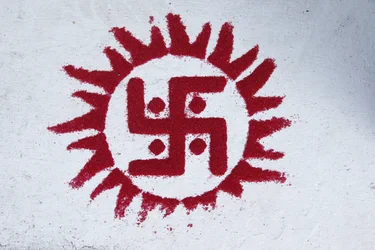 Diwali Rangoli. Vereinigtes Königreich