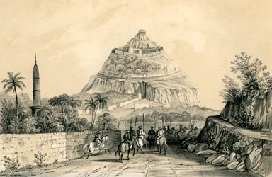 Dowlatabad, Indien, 1847
