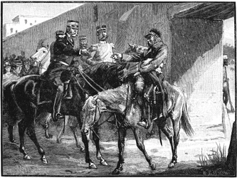 Dr. Brydon erreicht Jelalabad mit Nachrichten über britische Todesfälle, Erster Anglo-Afghanischer Krieg, 1842