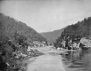 Drachenschlucht, New River, West Virginia