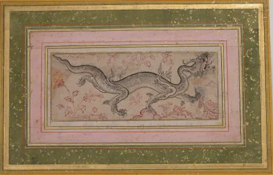 Drache in einer Landschaft, 16. Jahrhundert