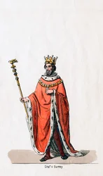 Earl of Surrey, Kostümentwurf für Shakespeares Stück, Heinrich VIII., 19. Jahrhundert