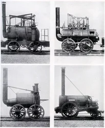Frühe Lokomotiven, 19. Jahrhundert, um 1920