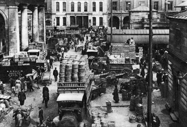 Früher Morgen in Covent Garden, London, 1926-1927