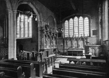 Ostende der Kapelle von St. Peter ad Vincula, Tower of London, 20. Jahrhundert