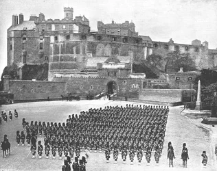 Edinburgh Castle, Edinburgh, Schottland, 1894