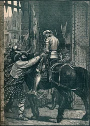 Edinburgh nach der Schlacht von Flodden, 1513 (1905)