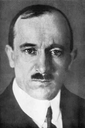 Edvard Beneš 1884-1948, zweiter Präsident der Tschechoslowakei, 1926