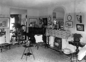 Edwardianisches Wohnzimmer, 1909