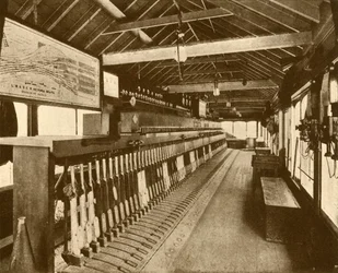 Elektromechanisches Stellwerk in Victoria, Southern Railway, 1930
