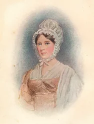 Elizabeth Gurney, geb. 1790, im Alter von 27 Jahren, um 1817