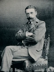 Emile Claus, von einer Fotografie, um 1899