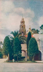 Eingang zur Ausstellung der American Tel. und Tel., um 1935
