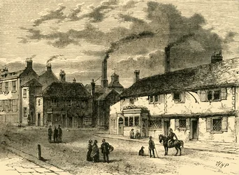 Eingang zu Chiswick, um 1878