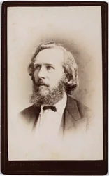 Ernst Haeckel, deutscher Naturforscher, ca. 1860er