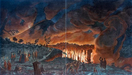 Ausbruch des Vesuvs, 1776