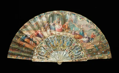 Fächer, 1870-90