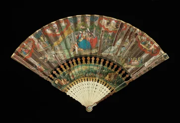 Fächer, ca. 1730