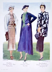 Modeillustration, 1935